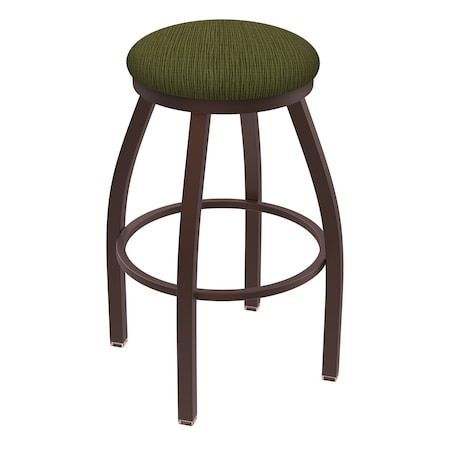 36 Swivel X-Tall Bar Stool,Bronze Finish,Graph Parrot Seat